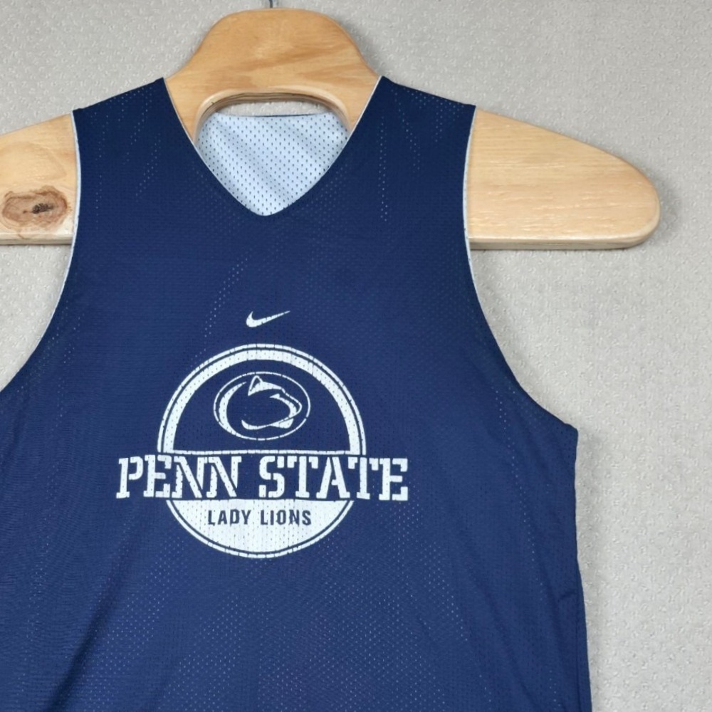 Nike Team Penn State Lady Lions Reversible Basketball Jersey Womens Small NCAA